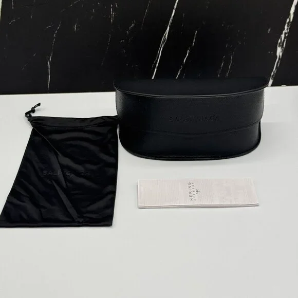 NEW BALENCIAGA SUNGLASSES RED UNISEX BALENCIAGA BB0352S 006 - Picture 9 of 9